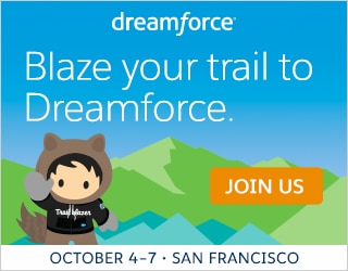 Dreamforce. Join the innovation at the world's largest software conference. October 4-7, 2016 | San Francisco, CA. Register Now.