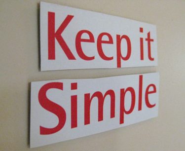 Keep Project Management simple